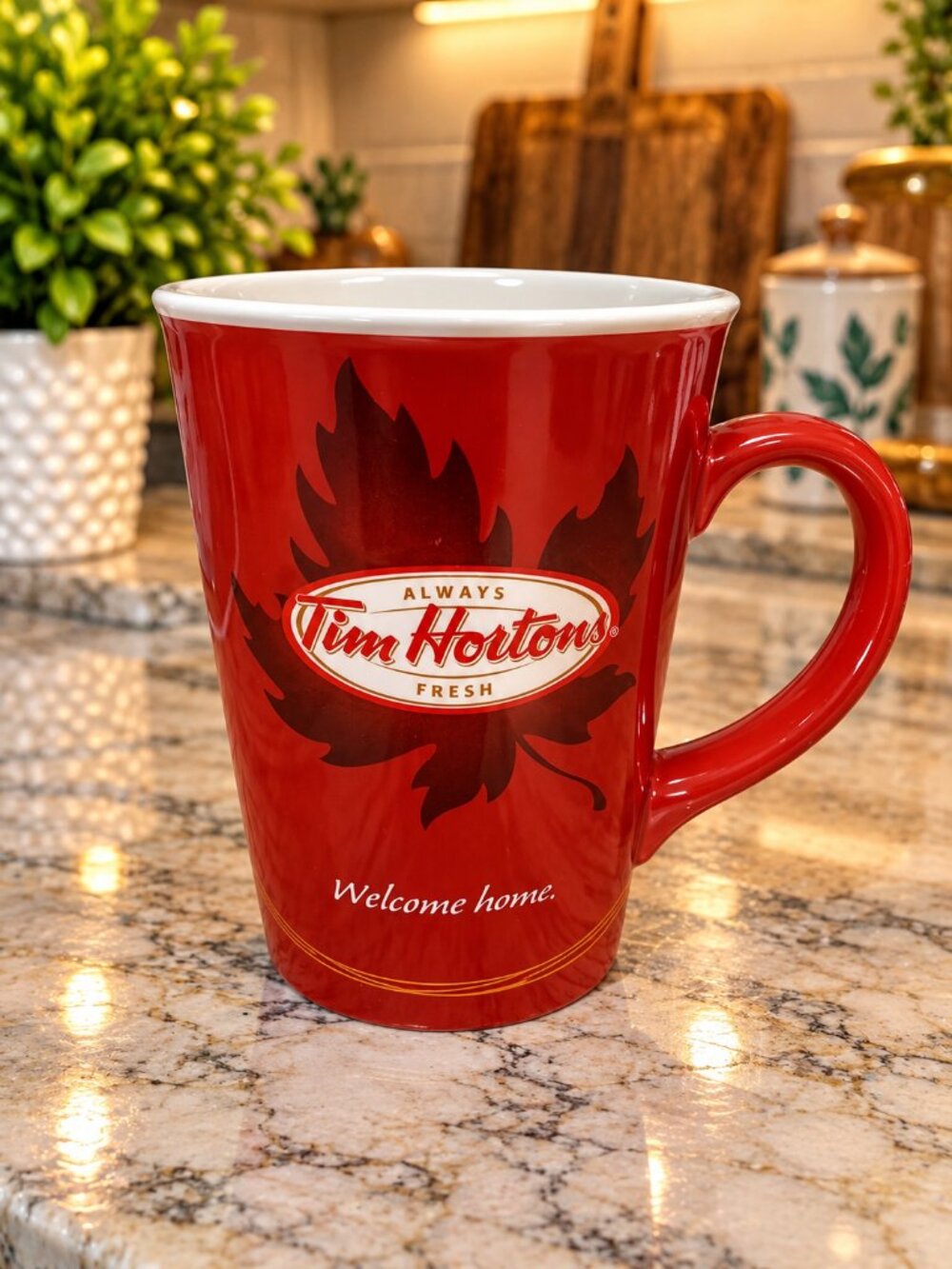 Tim Hortons 2011 Limited Edition No. 011 "Welcome Home" Mug - 16 oz